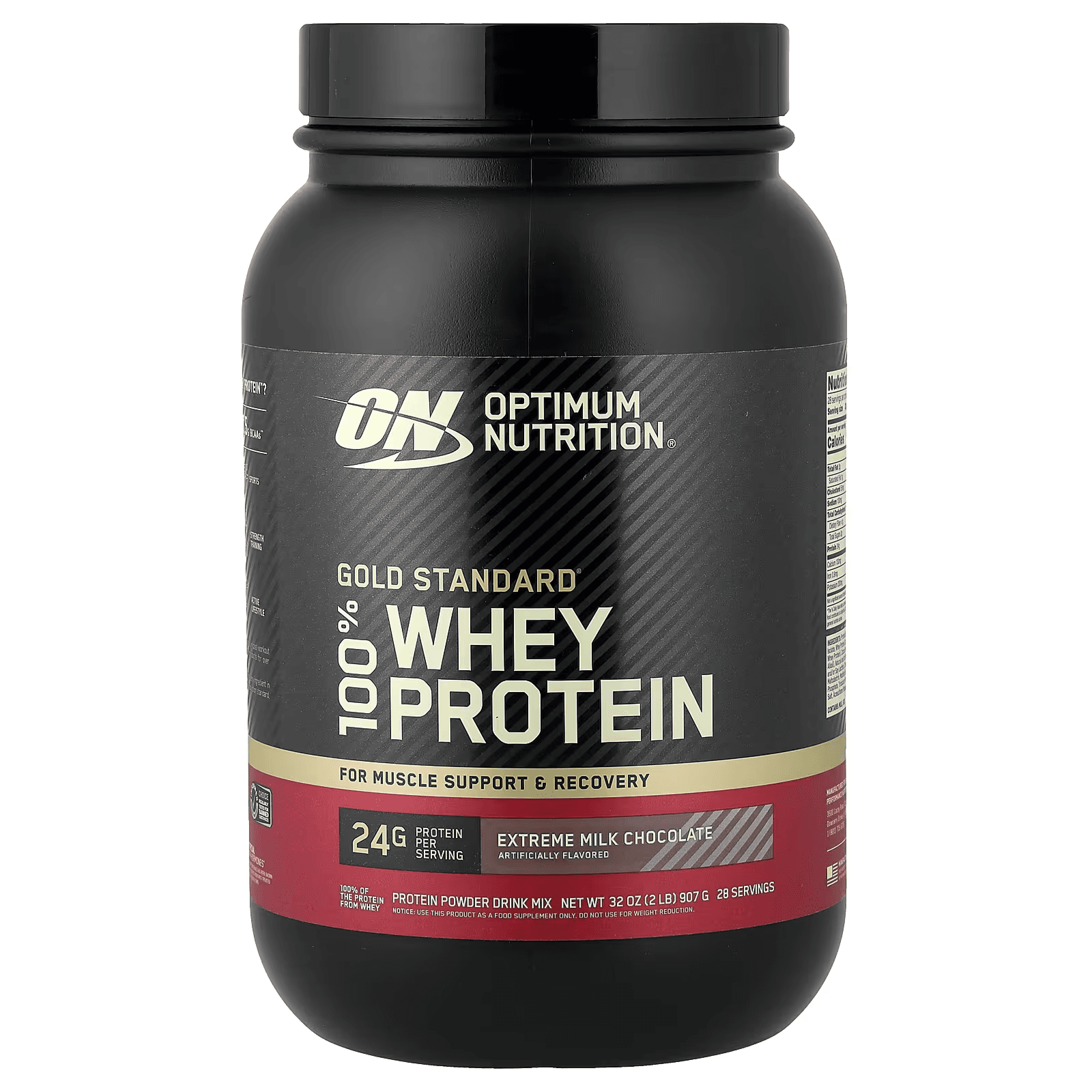 Optimum Nutrition, Gold Standard® 100% Whey, сывороточный протеин, молочный шоколад