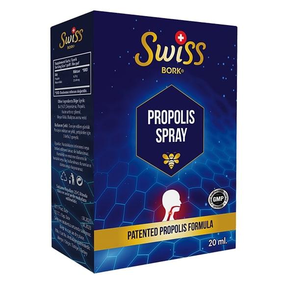 Прополис спрей, 75 мг, 20 мл, Swiss Bork, Propolis Spray