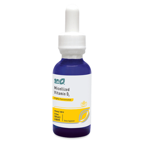Мицеллированный витамин Д3, 10 мкг, 30 мл, SFI Health, Micellized D3