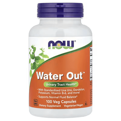 Вотер Аут Water Out 100 капсул Now Foods