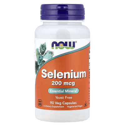 Селен 200 мкг без дрожжей Selenium Yeast Free, 90 капсул Now Foods