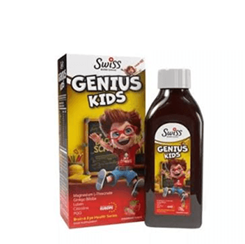 Гениальный ребенок (Genious Kids) со вкусом клубники 150 мл Swiss Bork