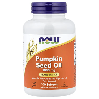 Pumpkin seed oil 1000 mg 100 capsuls Now foods