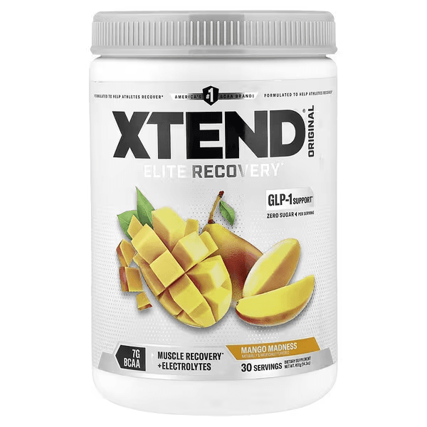 Аминокислоты с электролитами XTEND Sport® Recovery, Манговое безумие, 405 г