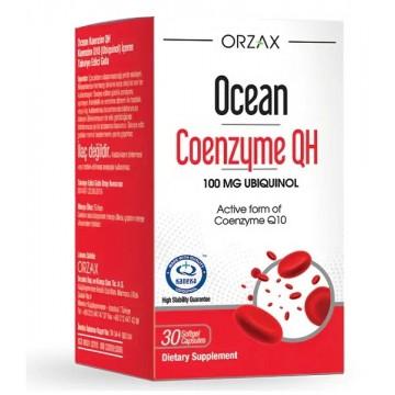 Коэнзим QH, Убихинол, 100 мг, 30 капсул, COENZYME QH, ORZAX ,