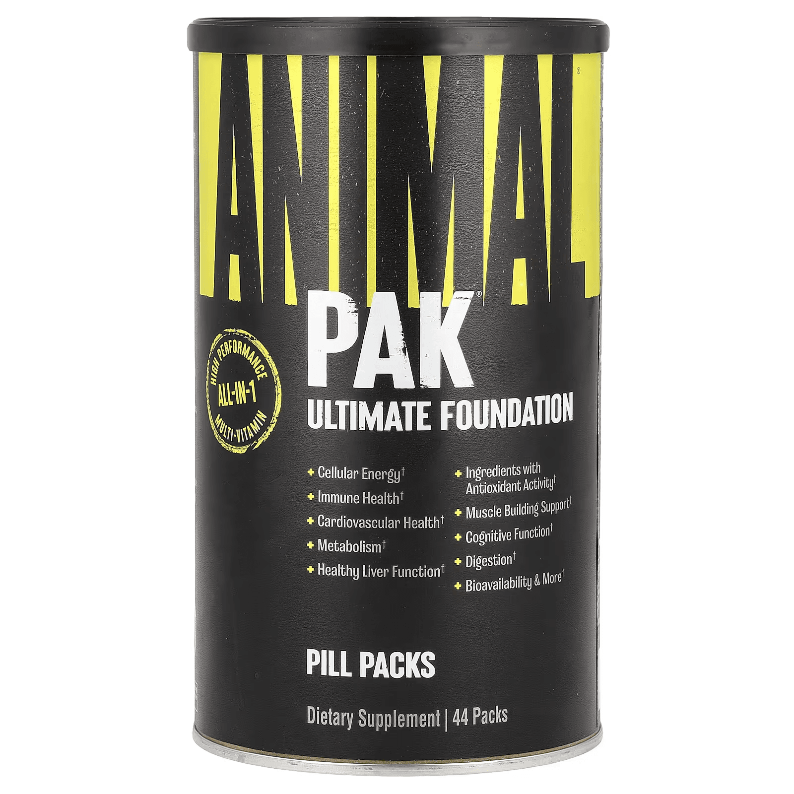 Мультивитаминный комплекс, 44 пакетика, Animal Pak All-in-on