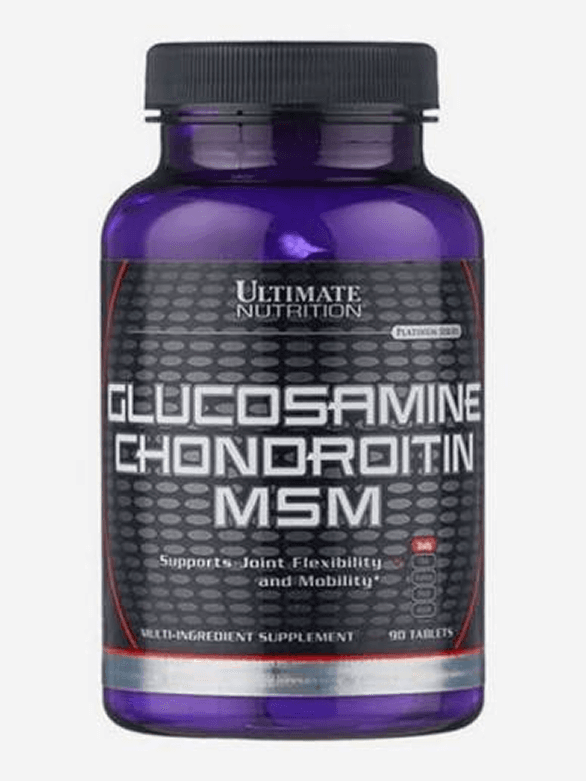 Глюкозамин+Хондроитин+МСМ, 90шт, Ultimate Nutrition