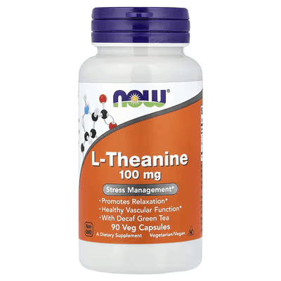 L-Theanine NOW Foods 100 mcg 120 caps