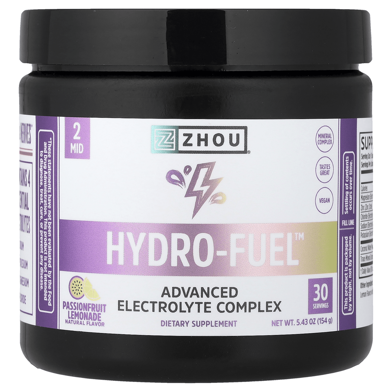 Electrolytes (Hydro-Fuel) Fruit Flavor Zhou
