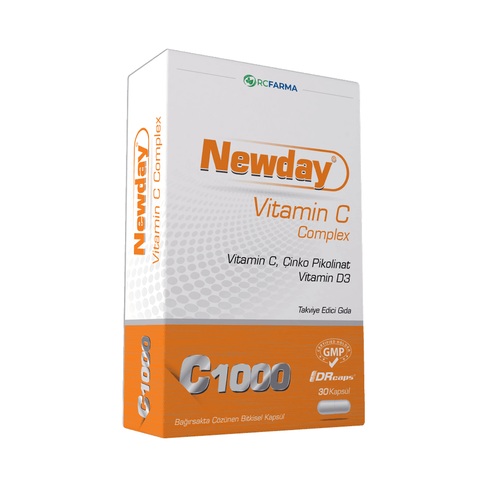Витамин С 30 капсул Newday RcFarma