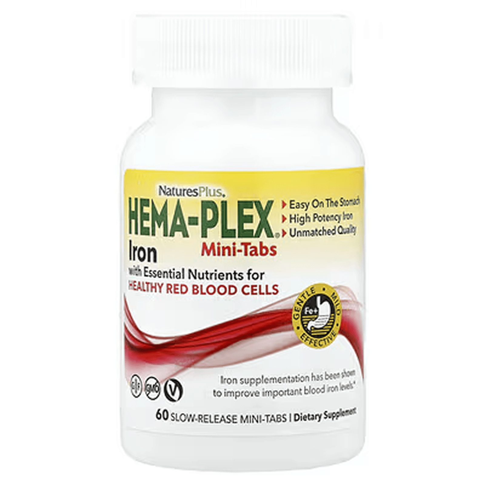 Hema-Plex Mini-Tabs 60 NaturesPlus